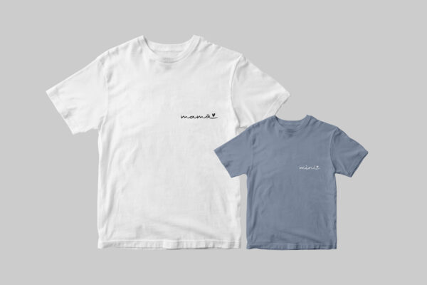 T-shirts matchy-matchy Mamã e mini - Image 5