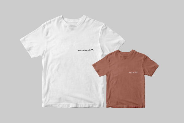 T-shirts matchy-matchy Mamã e mini - Image 3
