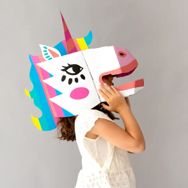 Máscara 3D Unicórnio - OMY