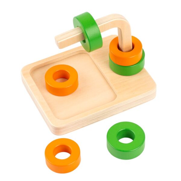 Empilhador de discos horizontal  - Educo