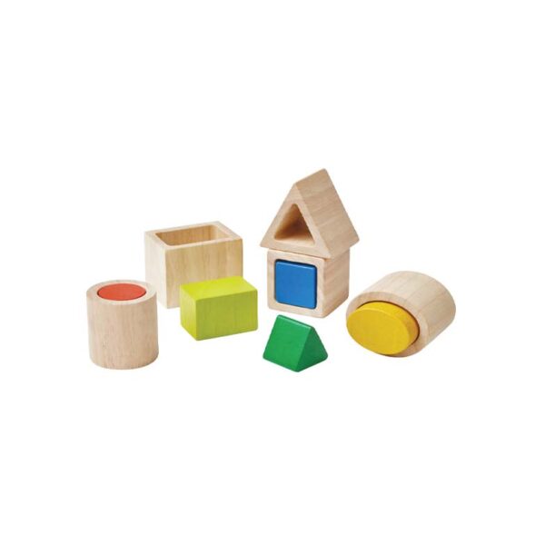 Jogo Encaixe de Figuras Geométricas - Plantoys