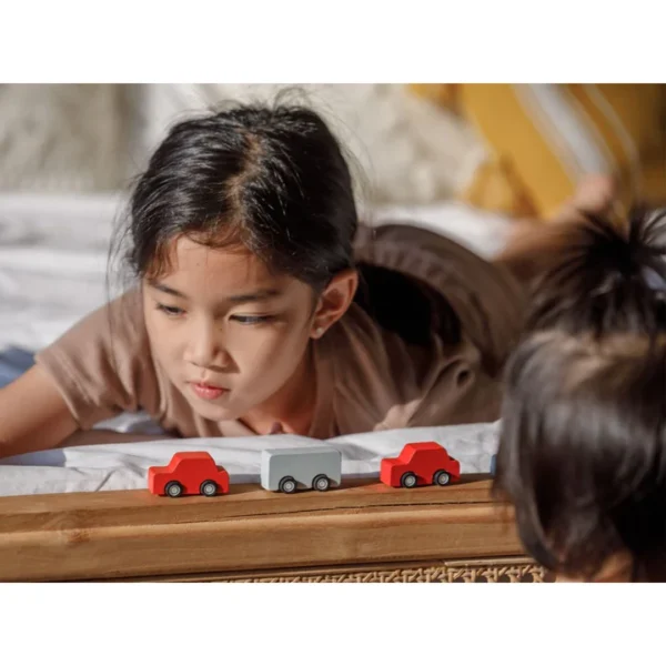 Mini Car Set - Plantoys - Image 6