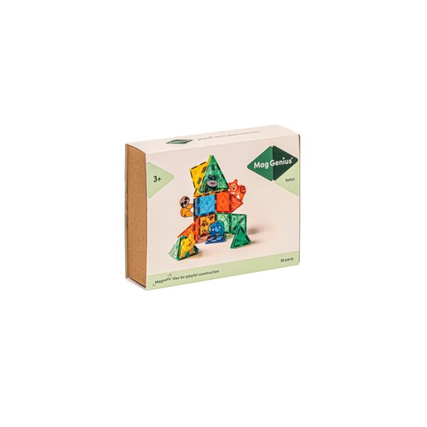MagGenius Peças Magnéticas Safari 38 peças