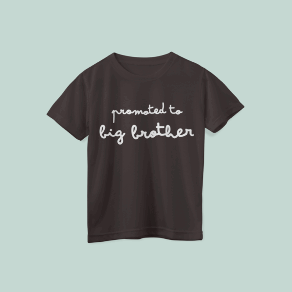 T-shirt "promoted to big sister/brother" - Image 5
